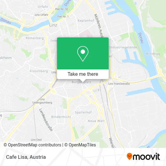Cafe Lisa map