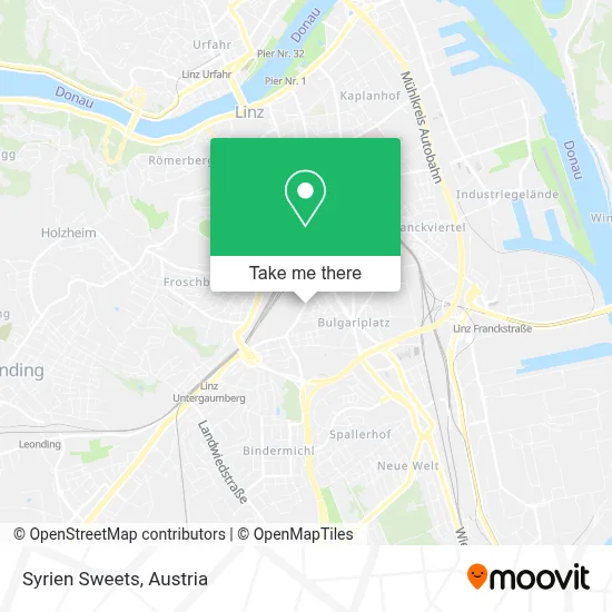 Syrien Sweets map