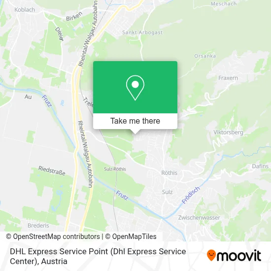 DHL Express Service Point (Dhl Express Service Center) map