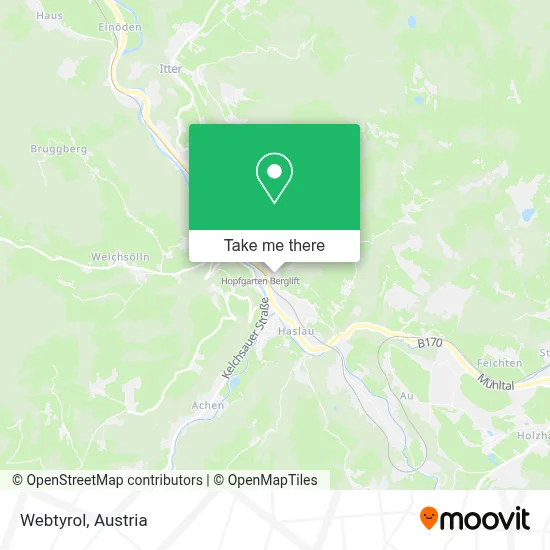 Webtyrol map