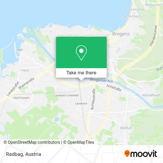 Radbag map