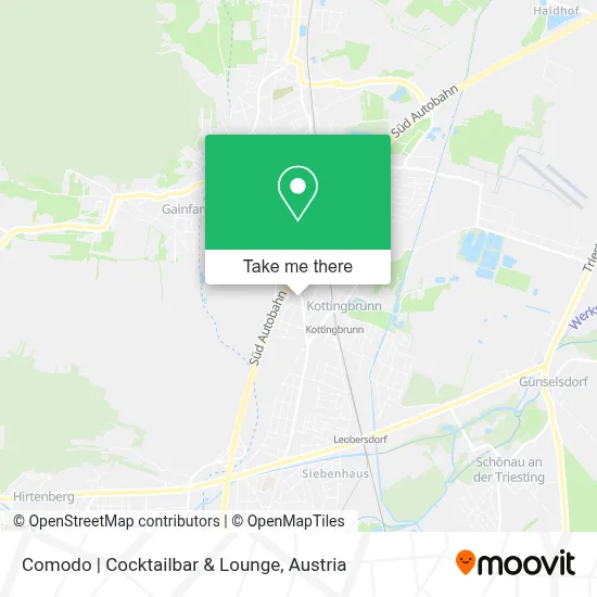 Comodo | Cocktailbar & Lounge map