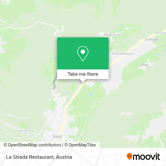 Ristorante La Strada map