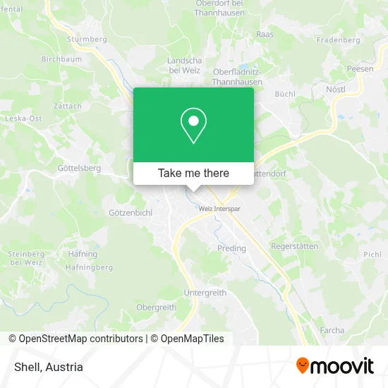 Shell map