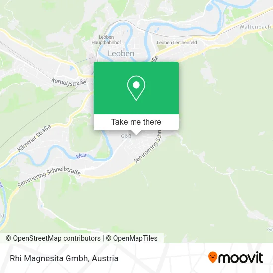Rhi Magnesita Gmbh map