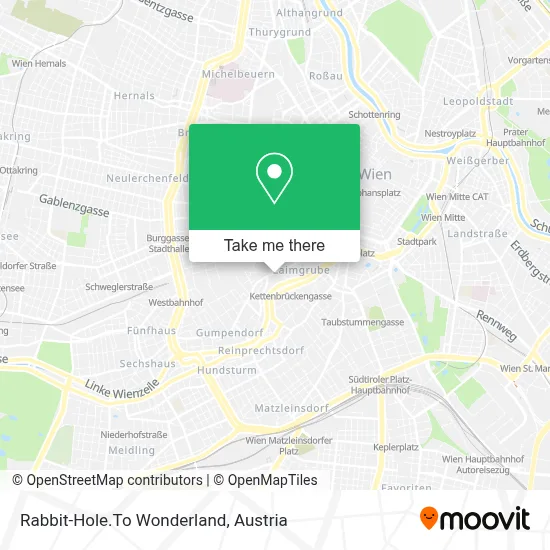 Rabbit-Hole.To Wonderland map
