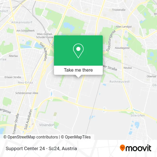 Support Center 24 - Sc24 map