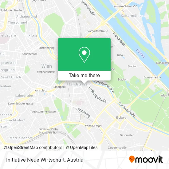 Initiative Neue Wirtschaft map