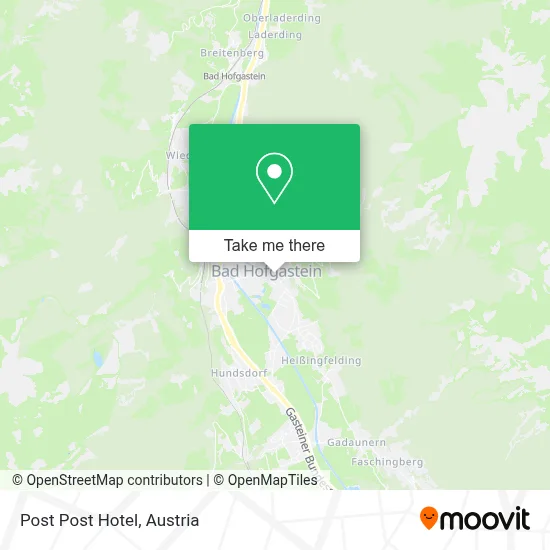 Post Post Hotel map