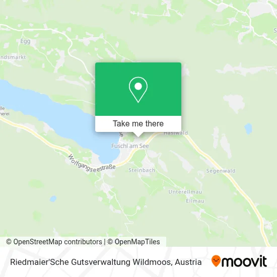 Riedmaier'Sche Gutsverwaltung Wildmoos map