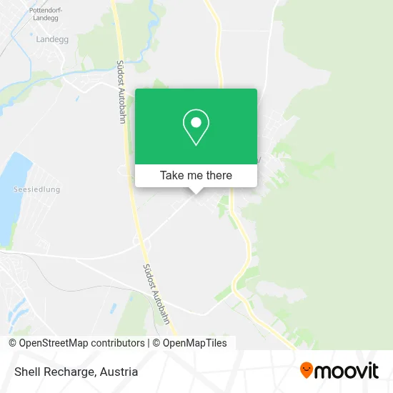 Shell Recharge map
