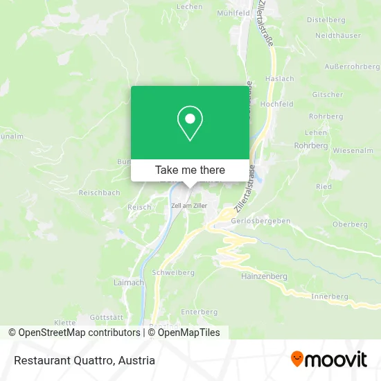 Ristorante Quattro map