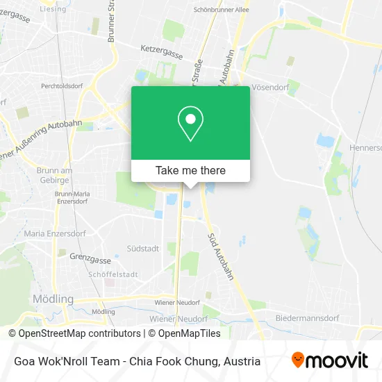 Goa Wok'Nroll Team - Chia Fook Chung map