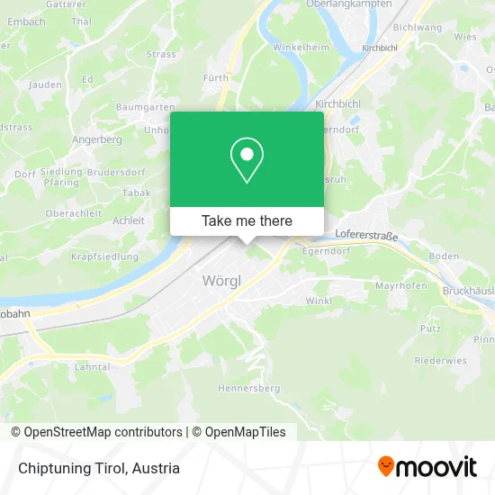 Chiptuning Tirol map