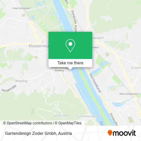 Gartendesign Zoder Gmbh map