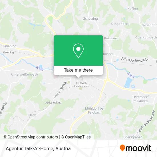 Agentur Talk-At-Home map