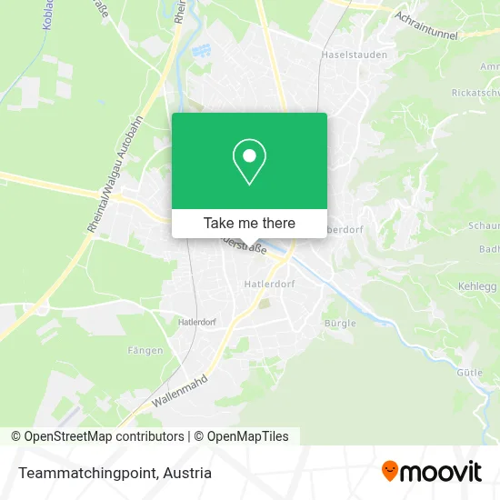 Teammatchingpoint map