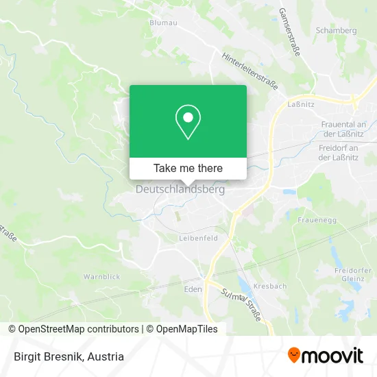 Birgit Bresnik map
