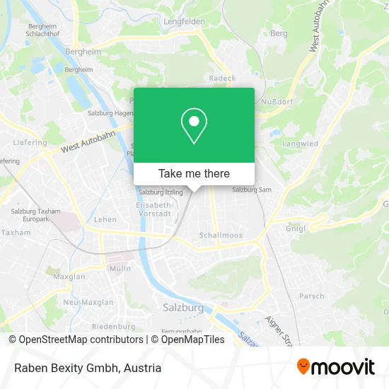 Raben Bexity Gmbh map