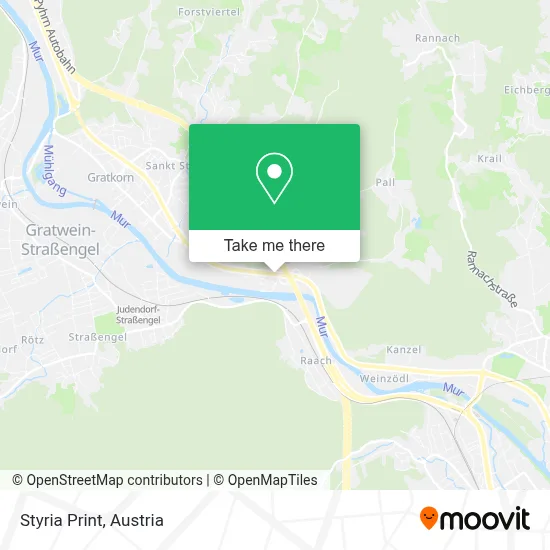 Styria Print map