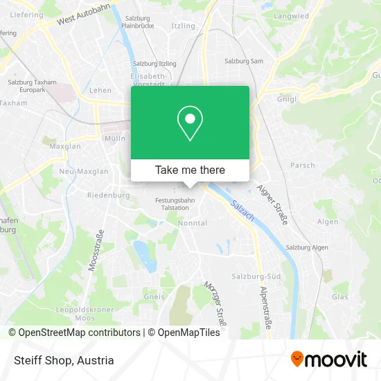 Steiff Shop map
