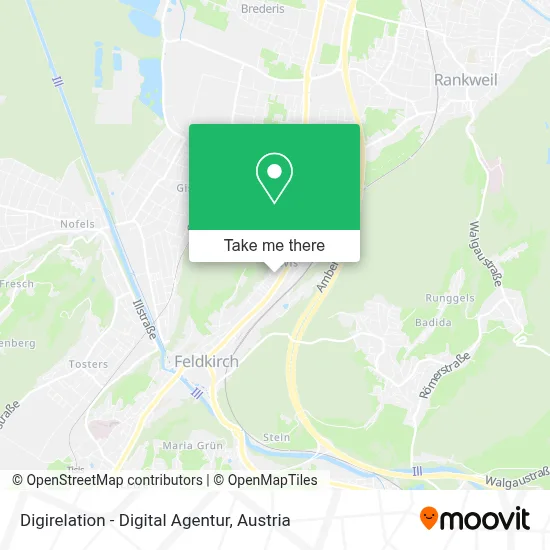 Digirelation - Digital Agentur map