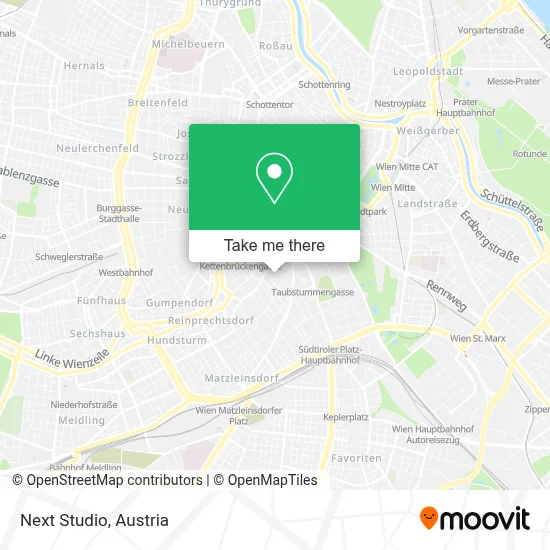 Studio Next map