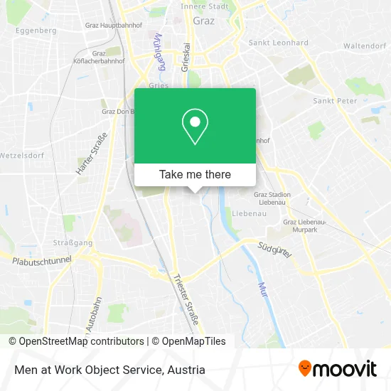 Men at Work Object Service map