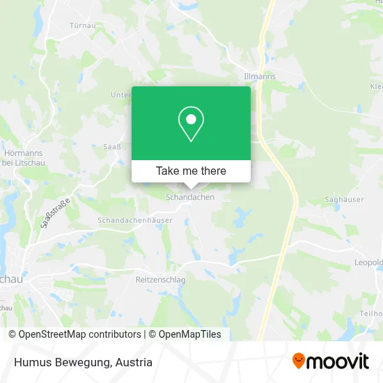Humus Bewegung map