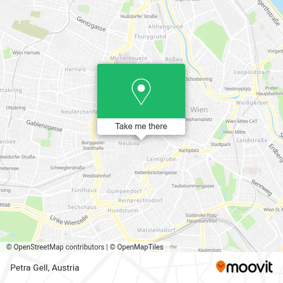Petra Gell map