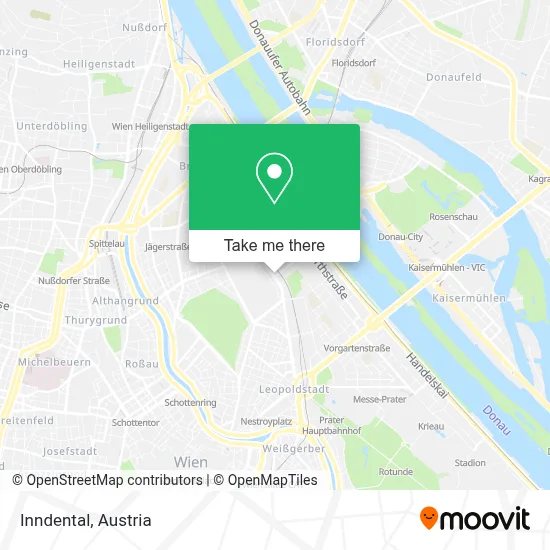 Inndental map