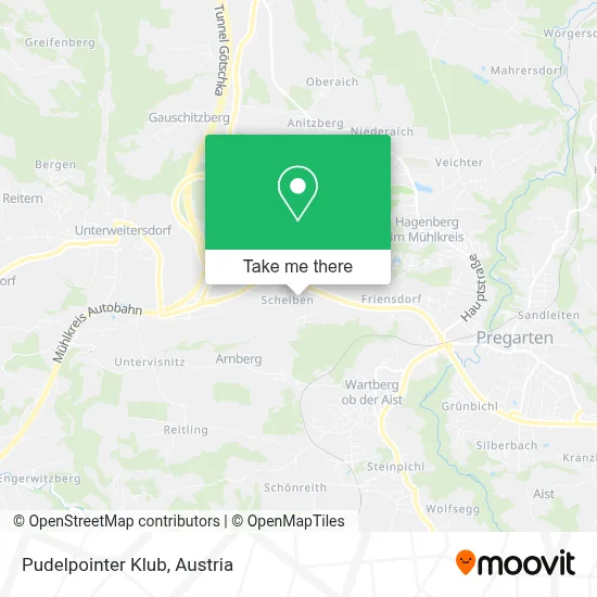 Pudelpointer Klub map