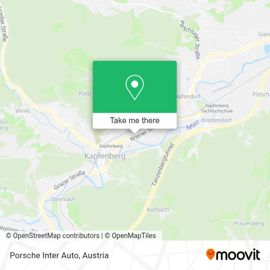 Porsche Inter Auto map