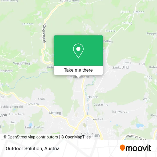 Outdoor Solution map