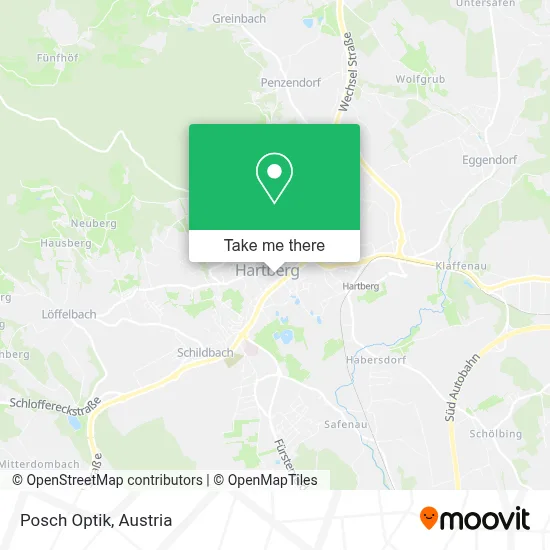 Posch Optik map