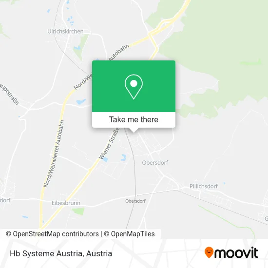 Hb Systeme Austria map