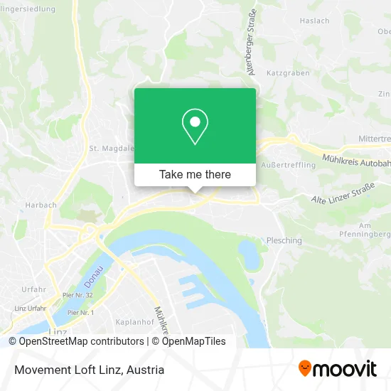 Movement Loft Linz map