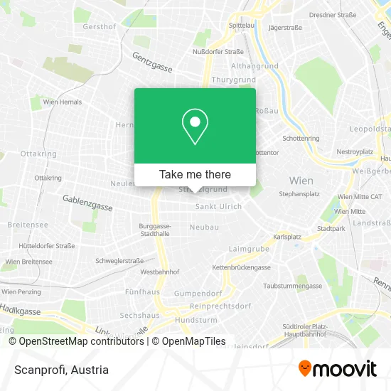 Scanprofi map