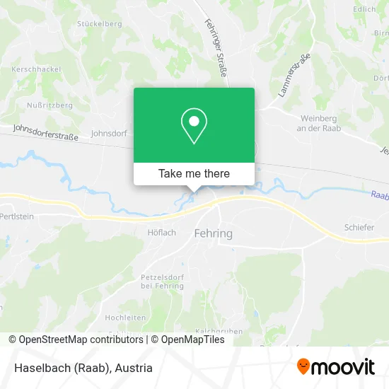 Haselbach (Raab) map