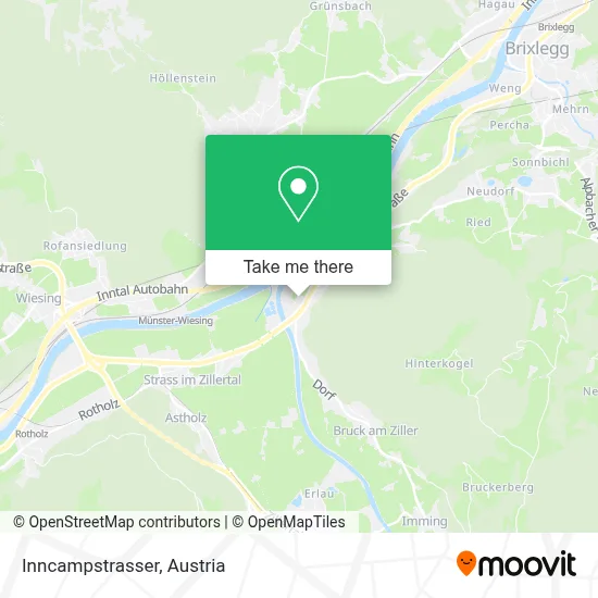 Inncampstrasser map