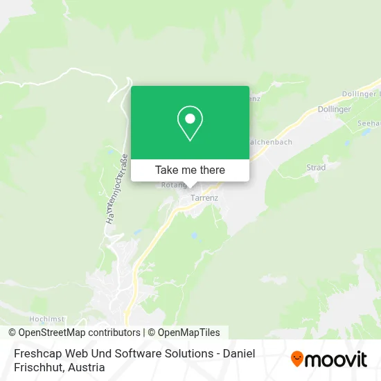 Freshcap Web Und Software Solutions - Daniel Frischhut map