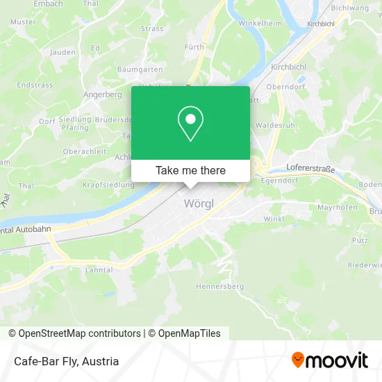 Cafe-Bar Fly map