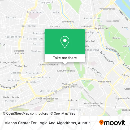 Vienna Center For Logic And Algorithms map