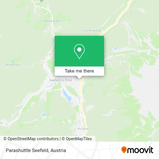 Parashuttle Seefeld map