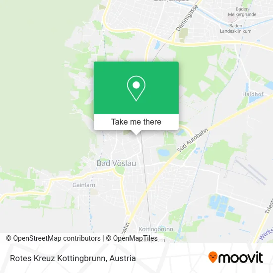 Rotes Kreuz Kottingbrunn map