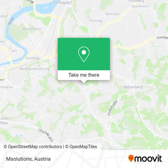 Msolutions map
