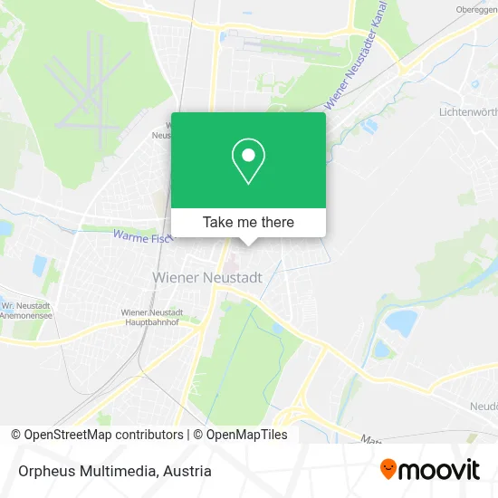 Orpheus Multimedia map