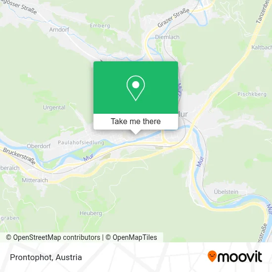 Prontophot map