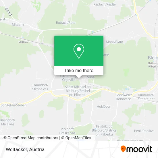 Weltacker map