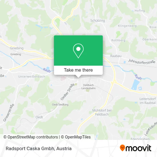 Radsport Caska Gmbh map